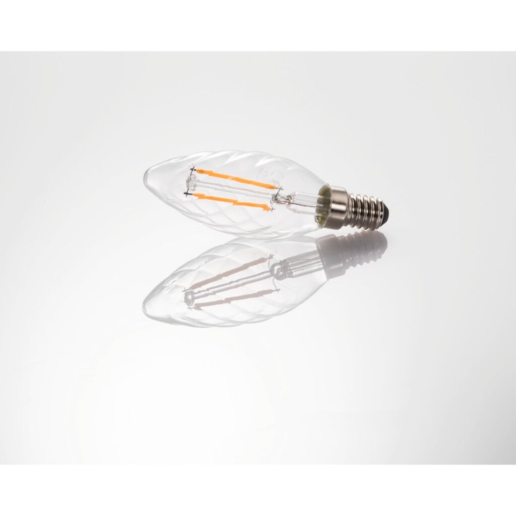 Xavax LED filament E14 250lm replaces 25W candle bulb warm white