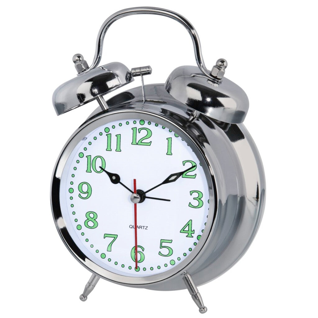 Hama alarm clock nostalgia silver
