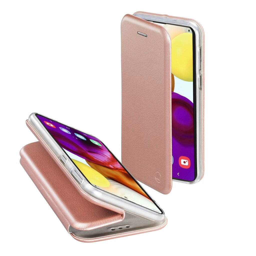 Hama booklet curve for samsung galaxy a71 rose gold