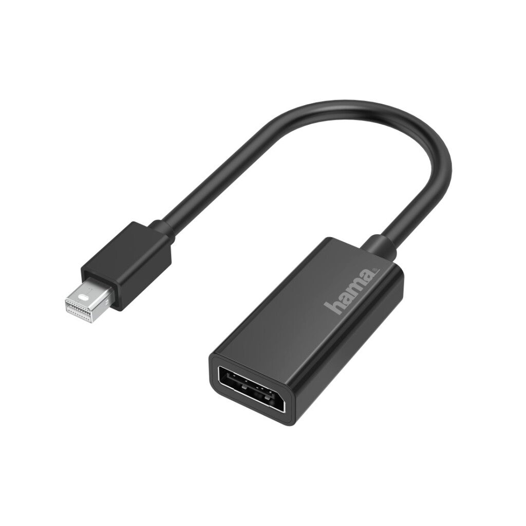 Hama video adapter mini-DisplayPort plug - DisplayPort connection Ultra HD 4K