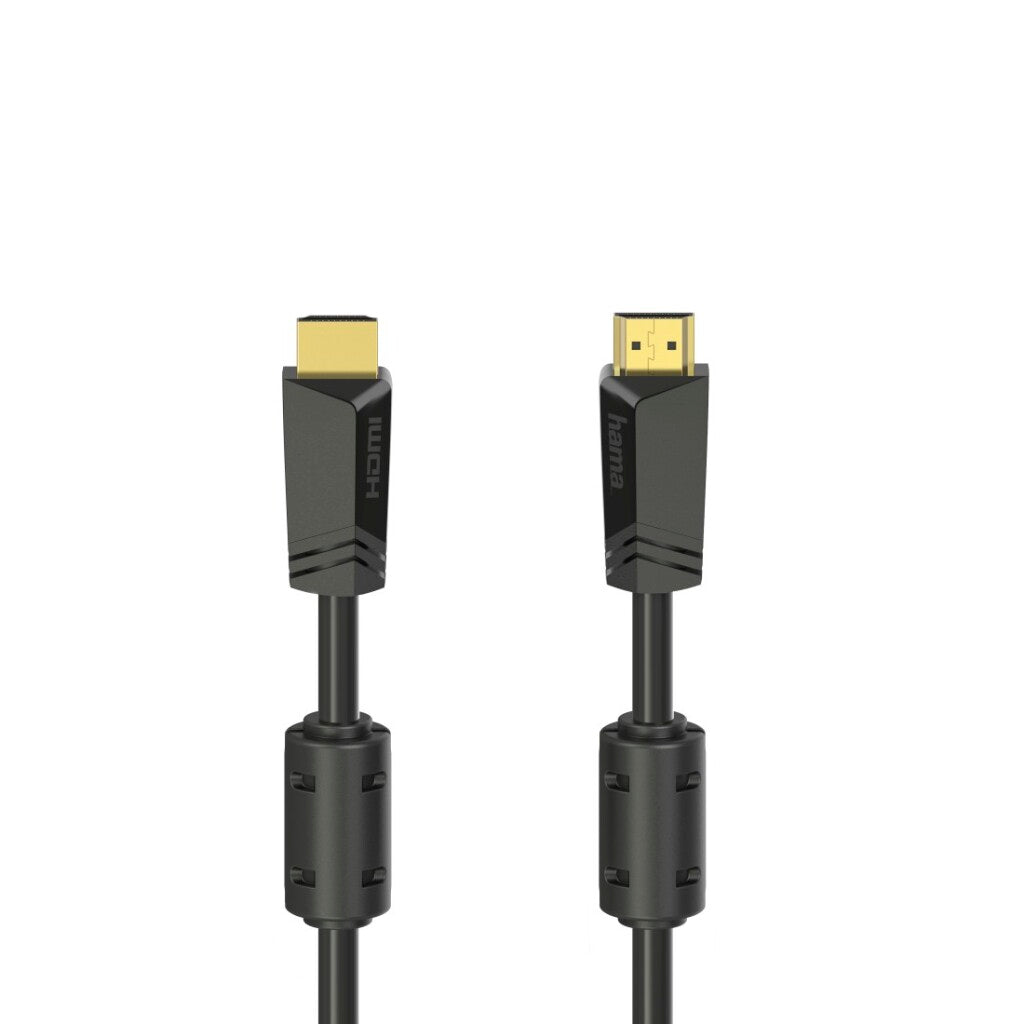 Hama héije Geschwindegkeet HDM Handel; Kabelknussepotor - Connector 4k Ethernet huet 10,0 m zouginn