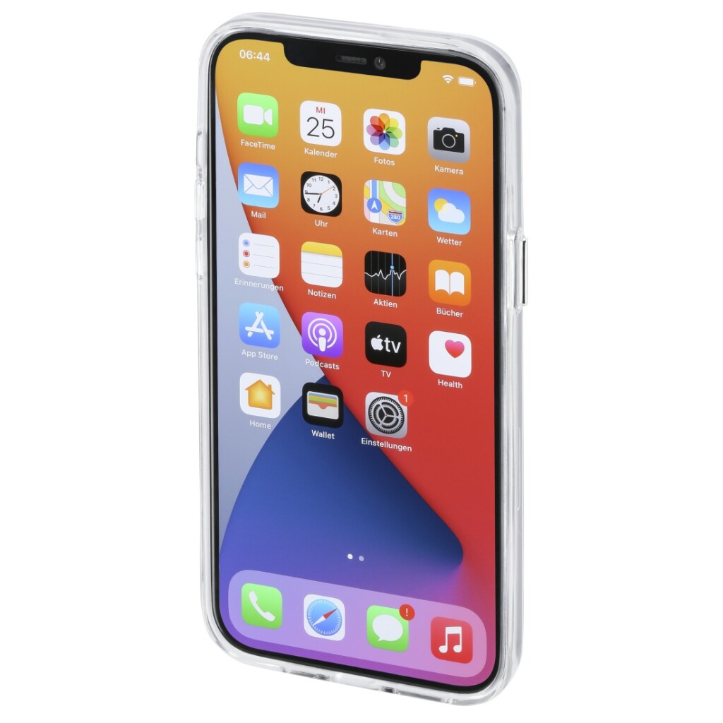 Hama Cover Magage Sécherheet fir Apple iPhone 12 Pro max Transiter