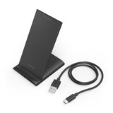 Hama Wireless Charger Qi-FC10S 10 W bezdrátová načítání smartphonu černá