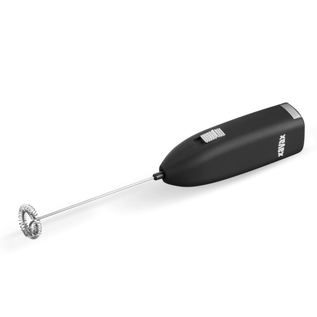 Xavax elektryczny Frother Frother Ręczny bateria baterii Żywność Mała czerń