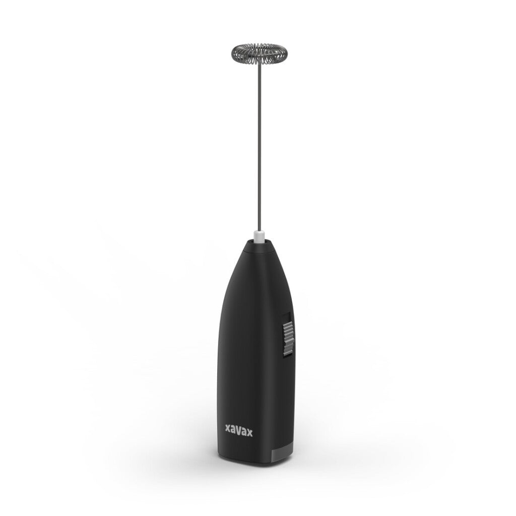 Xavax elektryczny Frother Frother Ręczny bateria baterii Żywność Mała czerń