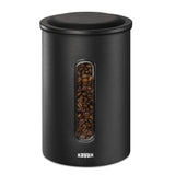 Xavax coffee tin for 1.3 kg beans or 1.5 kg powder airtight aroma-tight black