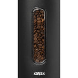 Xavax coffee tin for 1.3 kg beans or 1.5 kg powder airtight aroma-tight black