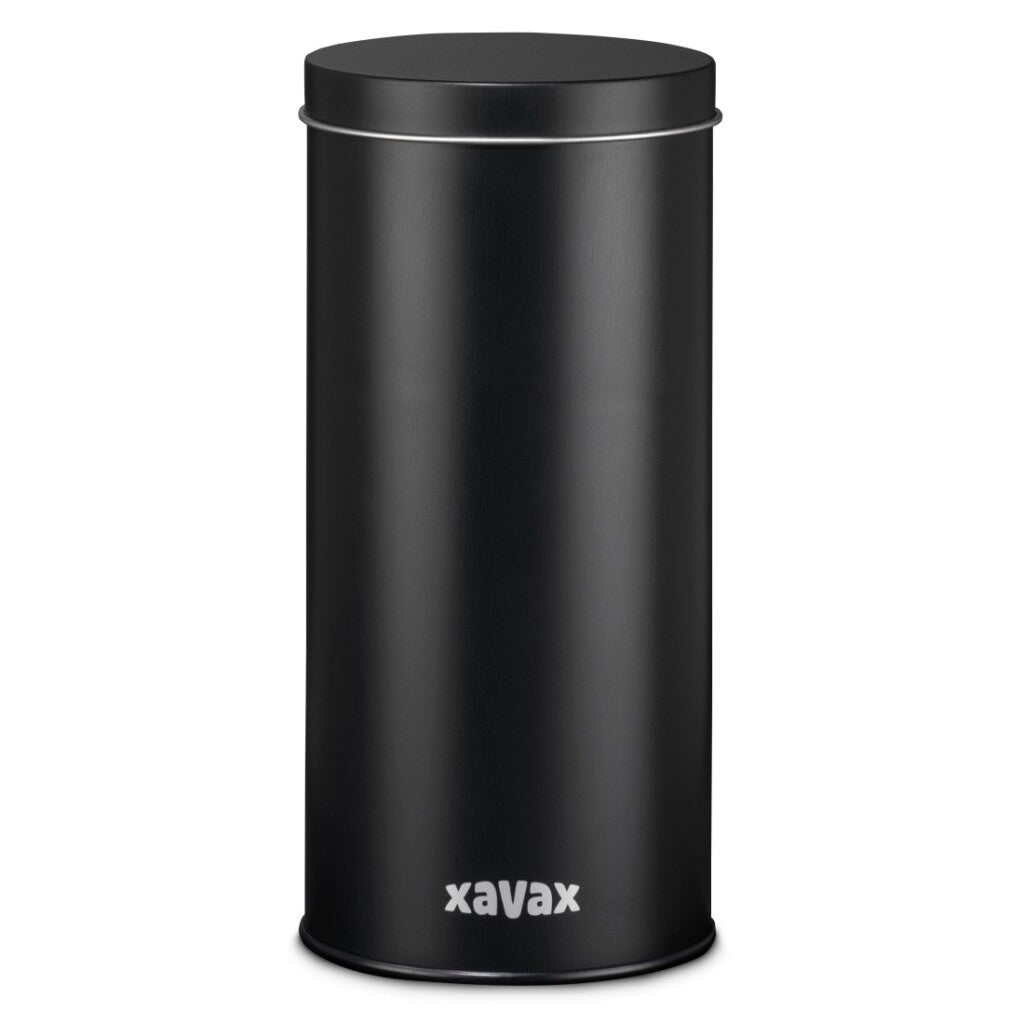 Xavax kaffesti se etter lagring av 20 senseo-pads osv. Metall svart