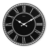Hama wall clock rabbit vintage does not tick 30 cm black and white mdf