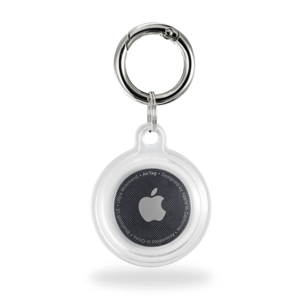 Portachiavi Hama sempre trasparente per Apple Airtag trasparente