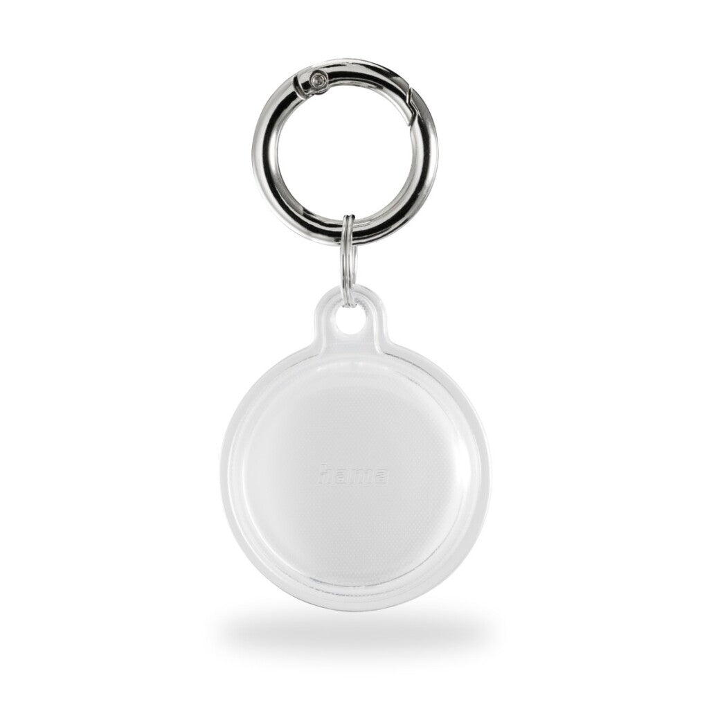 Portachiavi Hama sempre trasparente per Apple Airtag trasparente