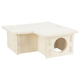 Trixie Trixie rodent house 3 rooms 25x10x25 cm wood