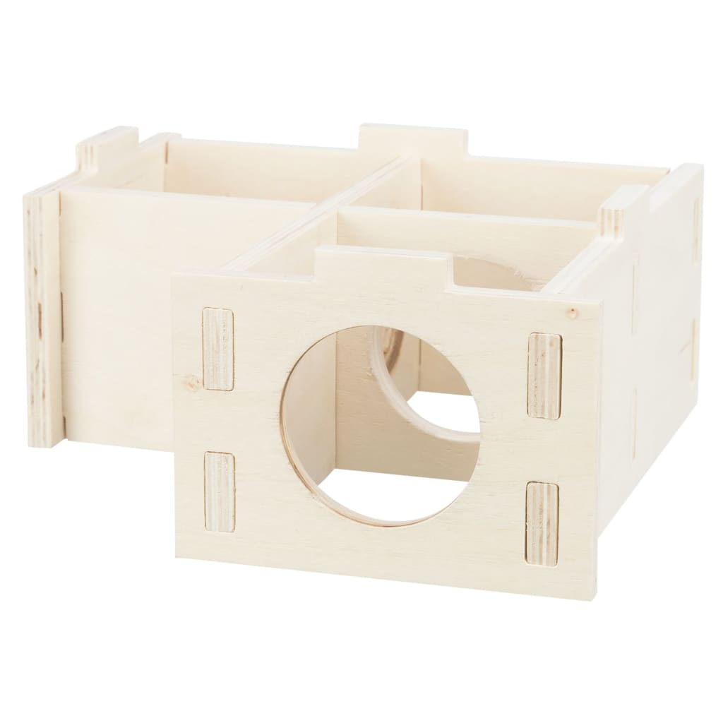 Trixie Trixie rodent house 3 rooms 25x10x25 cm wood