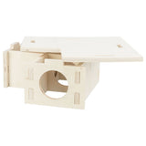 Trixie Trixie rodent house 3 rooms 25x10x25 cm wood