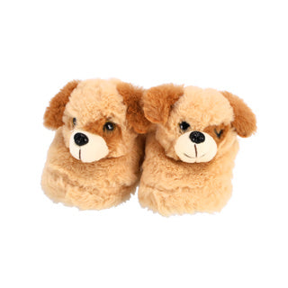 Toi-toys slippers plush dog kids size 25-27 | 2 pcs