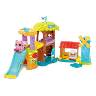 Vtech roll and play playground + kaat cow