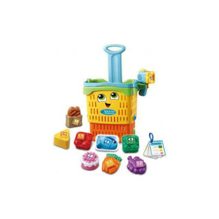 Vtech Shopping Basket Scan Leather 19 x 32 x 29 cm Yellow 13-piece
