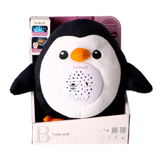 Penguin cuddly projector