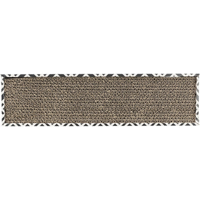 Trixie Krabkarton Scratchy Catnip Black White