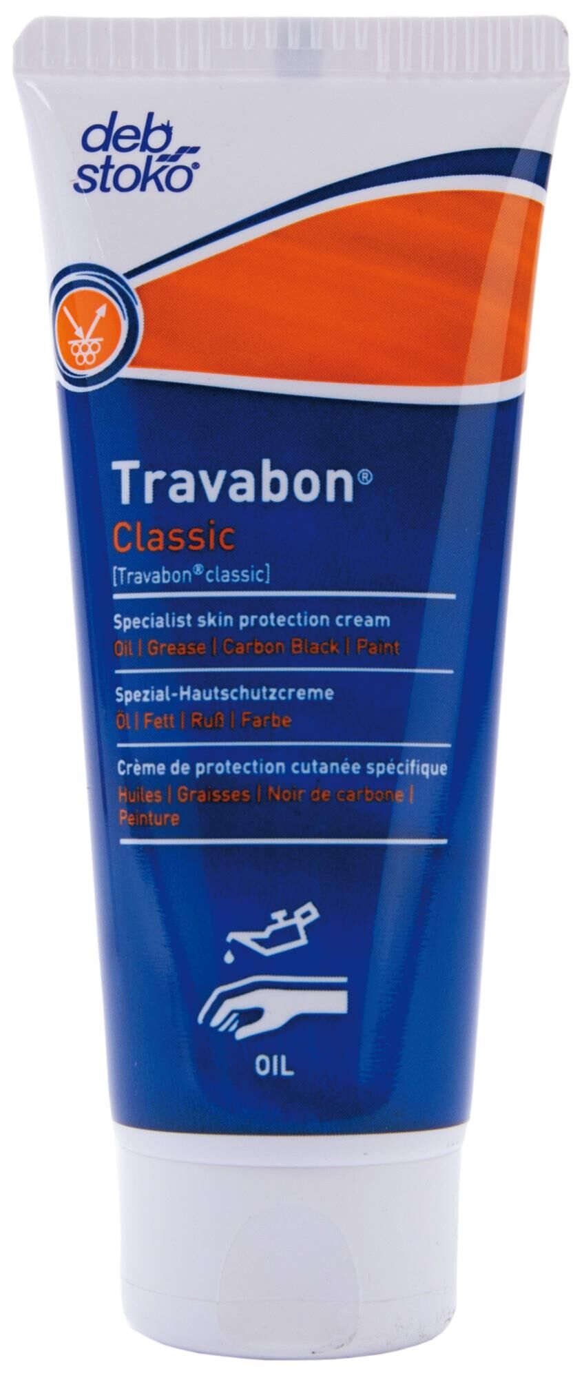Stoko huidbeschermingsmiddel travabon classic s classic travabon classic 100ml deb- skin protection