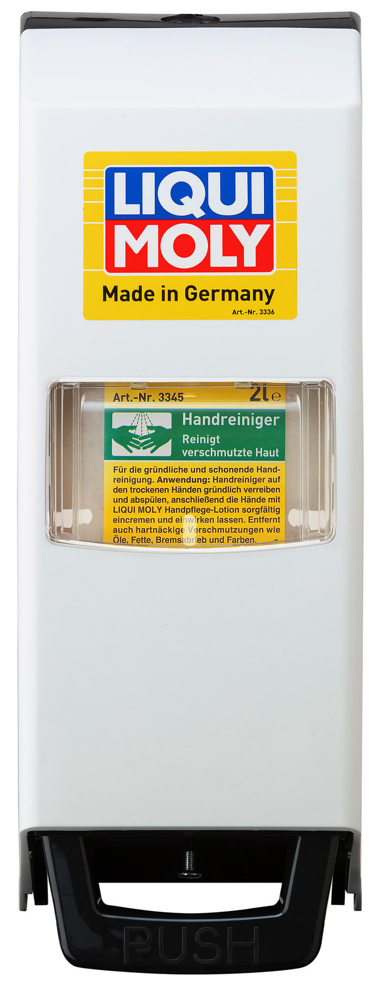 Liqui moly dispenser holder dispenser for soft flasks