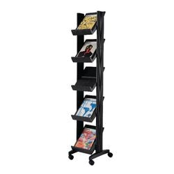 Folder display stand paperflow 35x35x167.5cm 5xa4