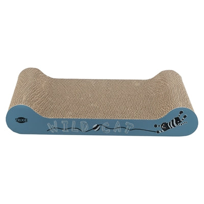 Trixie crab cardboard catnip blue