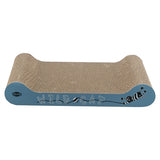 Trixie crab cardboard catnip blue
