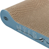 Trixie crab cardboard catnip blue