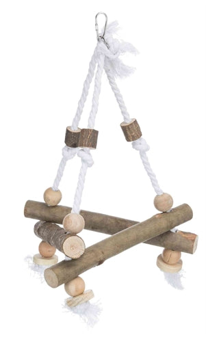 Trixie swing på reb bark træ