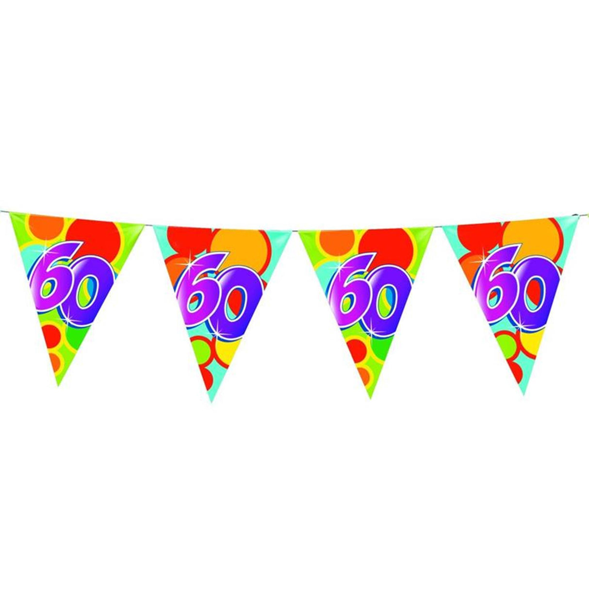 Haza vlaggenlijn 10mtr cijfers 60 jaar pak 5