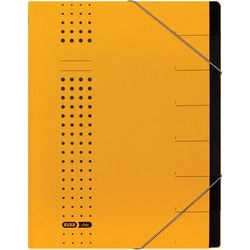 Elba A4 sorting folder yellow