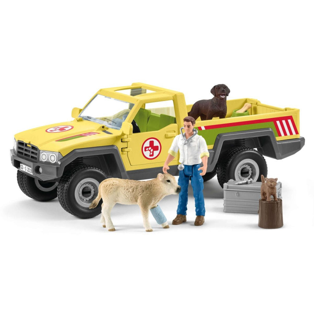 Schleich Farm World Veterinarian visit at the farm