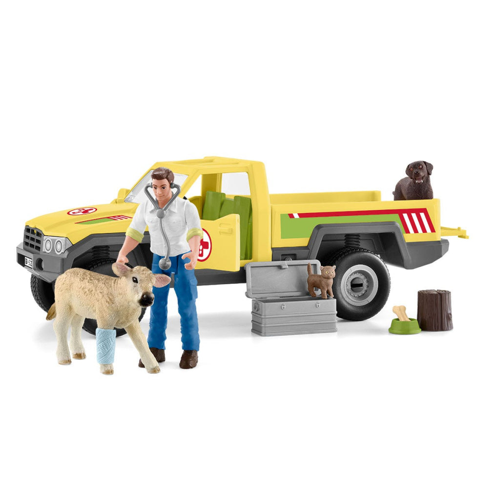 Schleich Farm World Veterinarian visit at the farm