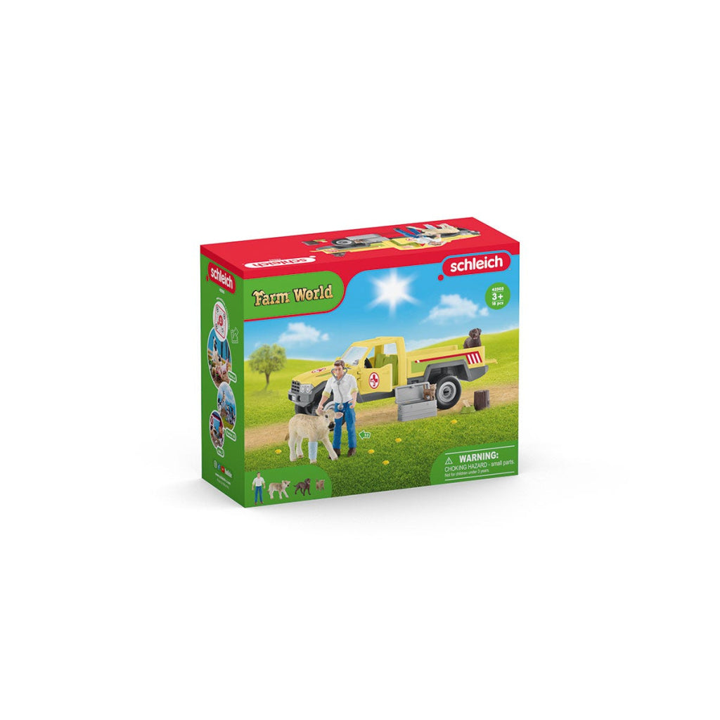 Schleich Farm World Veterinarian visit at the farm