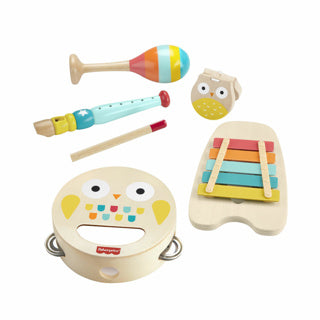 Glasbeni darilni komplet Fisher Price Hout