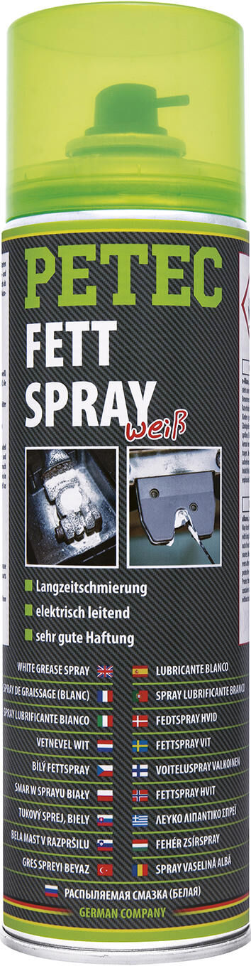 Petec grease spray grease spray white 500 ml