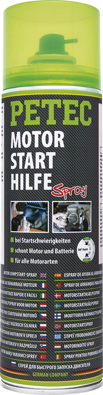 Petec starting aid spray engine starting aid 500 m