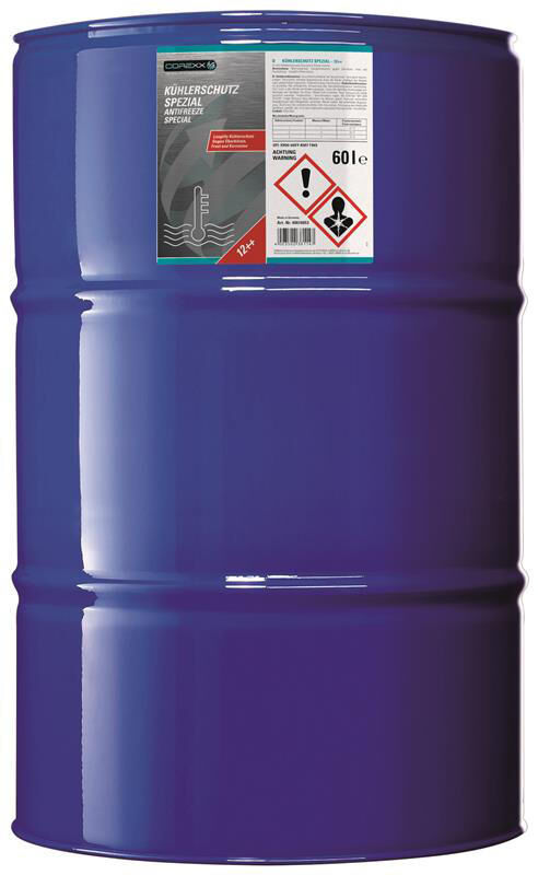 Corexx radiator protection agent special g12++. Anti-freeze special 60 l (g12++)