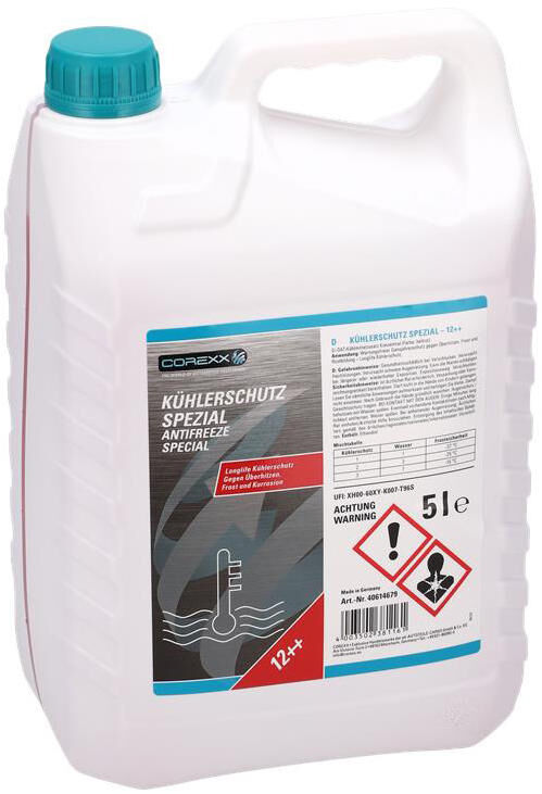 Corexx radiator protection agent special g12++. Anti-freeze special 5 l (g12++ g13)