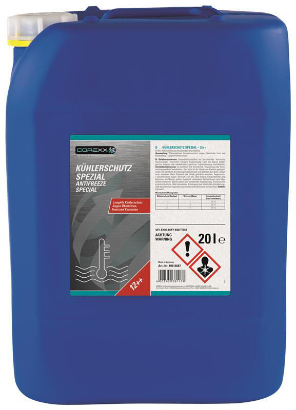 Corexx radiator protection agent special g12++. Anti-freeze special 20 l (g12++)