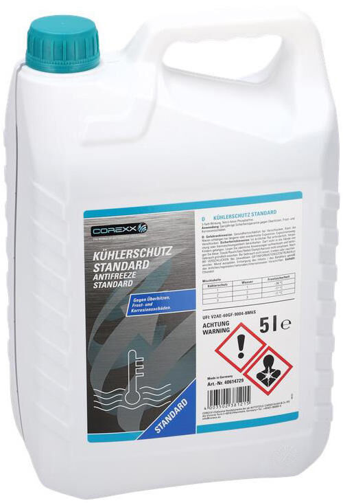 Corexx radiator protection agent standard g11 anti-freeze standard 5 l (g11)