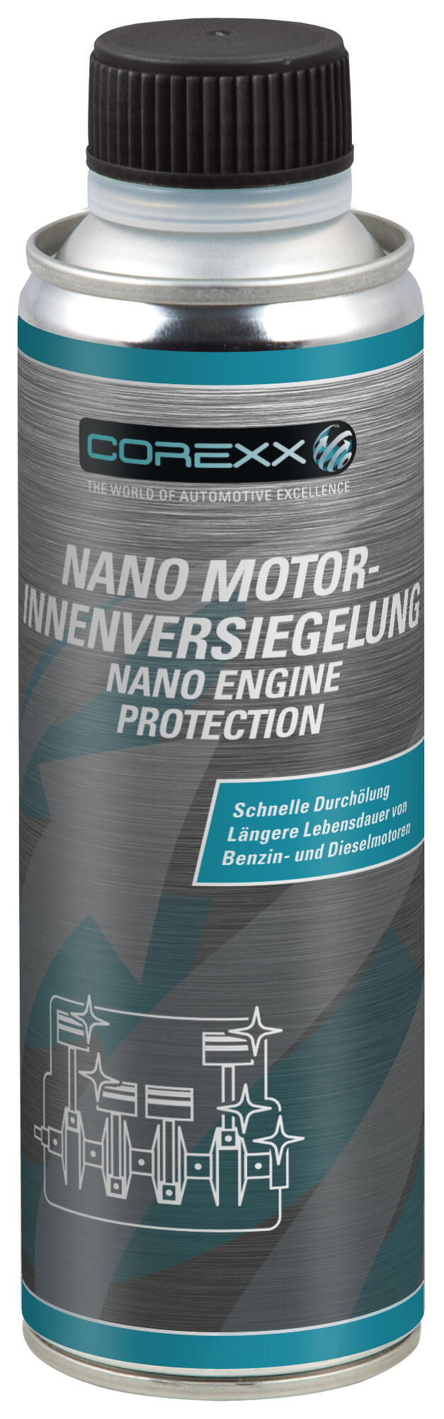 Corexx additief nano interne motorafdichting . nano engine coating 300ml