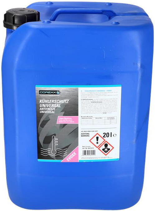 Corexx radiator protection product uni evoxx anti-freeze 20 l universal evoxx