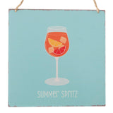 Boltze home wandbord summer spritz 20cm