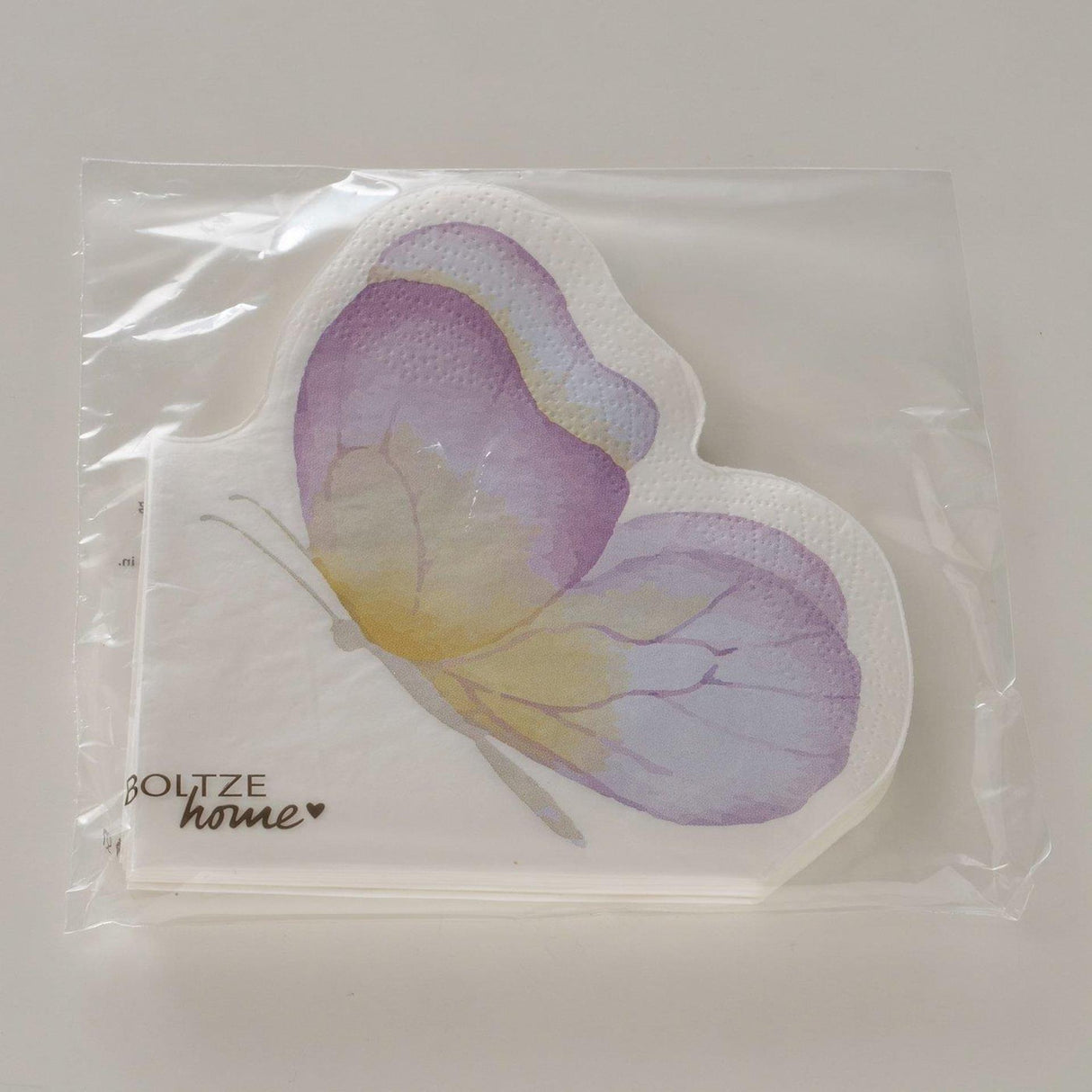 Boltze home servetten vlinder 16x15cm