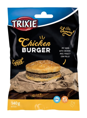 Trixie csirke hamburger