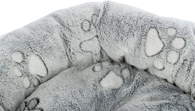 Trixie dog basket Nando around light gray