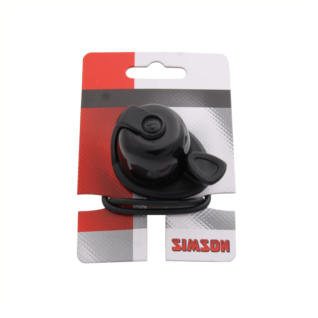 Simson Fietsbel Allure Black-Black no mapa