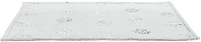 Trixie Dog Blanket Nando Soft Fleece Light Gray